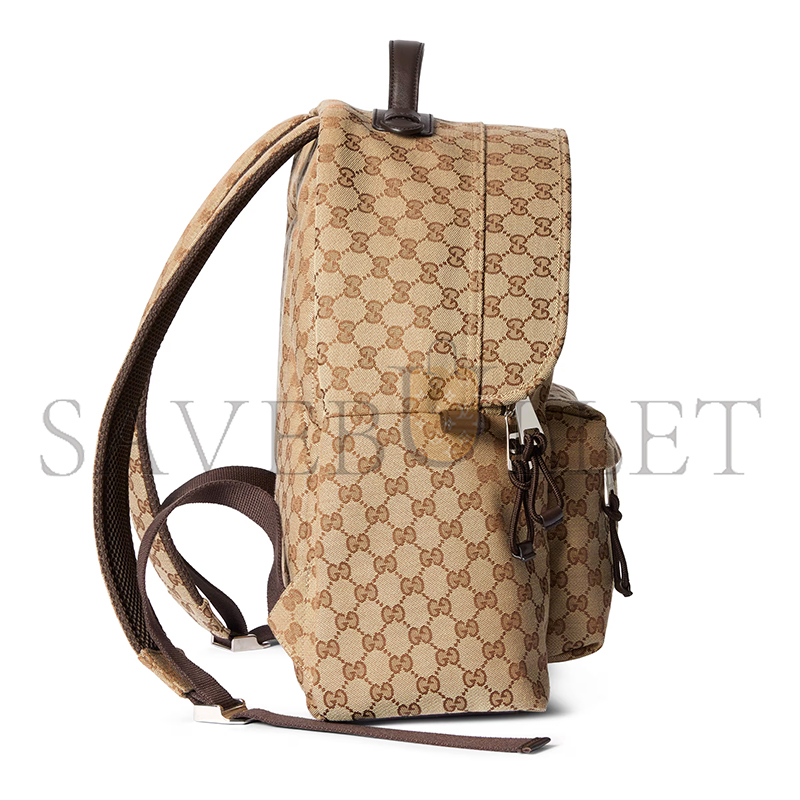 GUCCI MEDIUM GG BACKPACK WITH WEB 824624 (42*36*21cm) GUCCI MEDIUM GG BACKPACK WITH WEB 824624 (42*36*21cm)